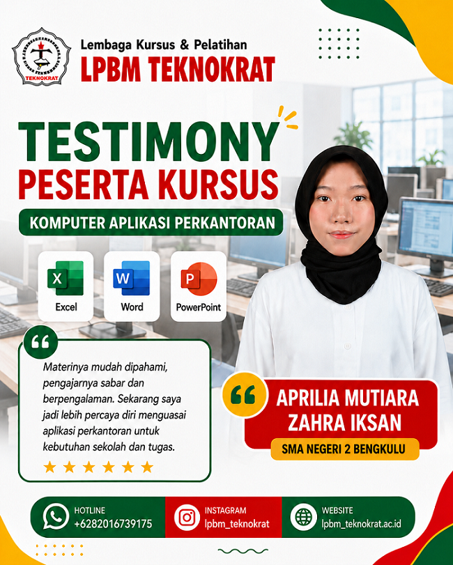 Testimoni Aprilia - 2