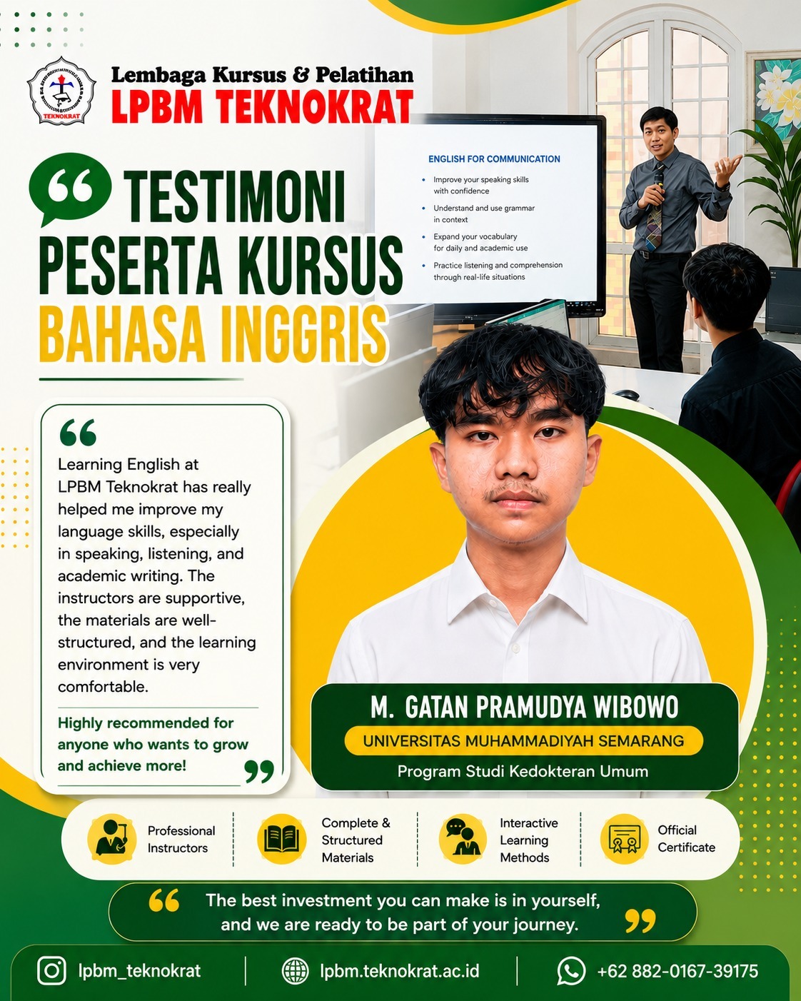 kursus english